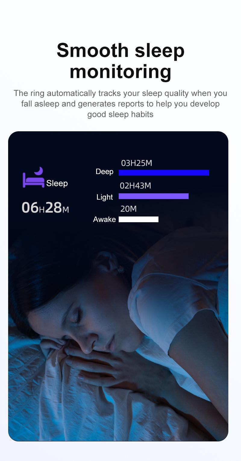 2026 New Smart Ring Health Tracker for Women and Men,5ATM Waterproof ,Fitness Monitor, Sleep Tracker ,No App Subscription