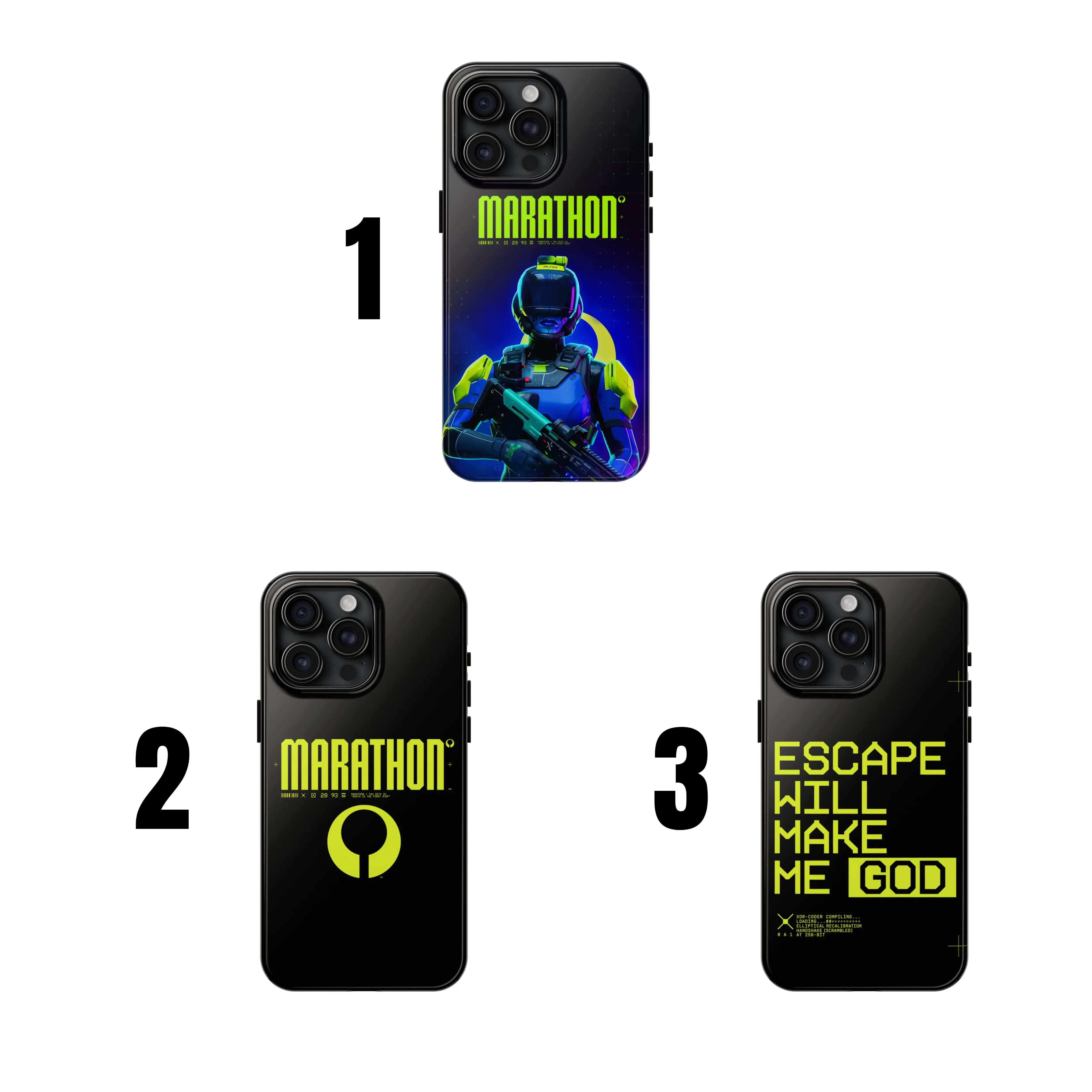 Marathon Server Slam Game Phone Case For iphone 11 12 13 14 15 16 17 Pro Max, Gift for fan