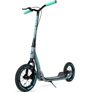 Madd Gear Metro Urban Glide 300 Scooter - Grey / Teal