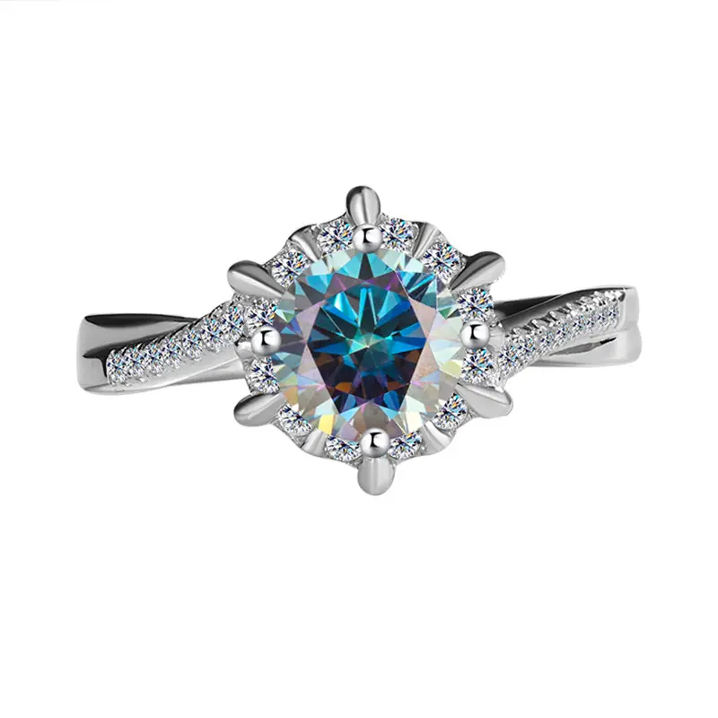 1 carat Rainbow Blue (Mozambique Diamond