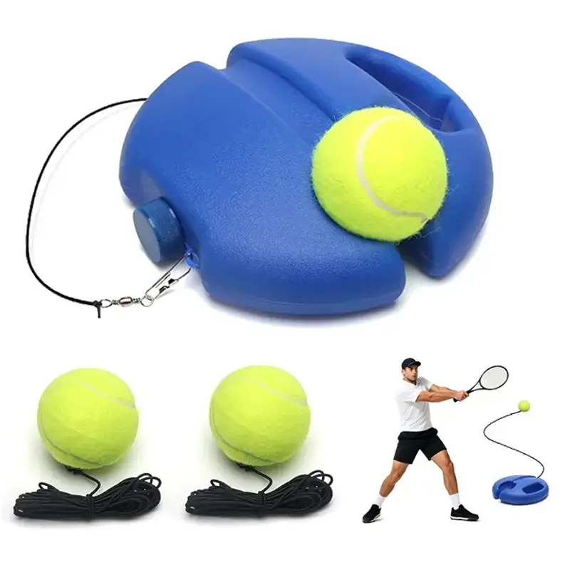 Tennis-Trainer Set 2pcs Tennis Bouncing Balls Tennis Ball | Portable Innovative Ball Game for Outdoors, in The Garden, in The Park for Children & Adults