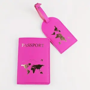 Pink passport holder