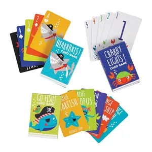 Pirate Animals Card Game Assortment - 12 Pc.