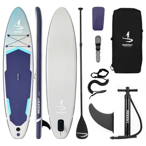 11ft Grey Inflatable SUP Board | All-Water Performance Series, Neutral-Tone Versatility & Pro-Grade Durability White Outdoor