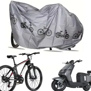 Waterproof Bicycle Cover, Durable Bicycle Cover, Outdoor Electric Bike Dust Cover, Bike Protective Cover for Bicycle, Motorcycle, Motorbike, Body Cover