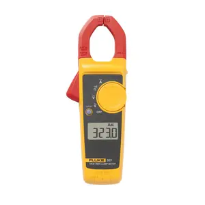 Clamp Meter for Commercial/Residential Electricians, Measures AC Current to 400 A & AC/DC Voltage to 600 V, Resistance and Continuity, Includes 2 Year Warranty and Soft Carrying Case