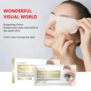 VUINT  Lutein Hydrogel Eye Mask - for dark circles, eye bags, eyeliner, firming, anti-wrinkle eye mask. Improve sleep