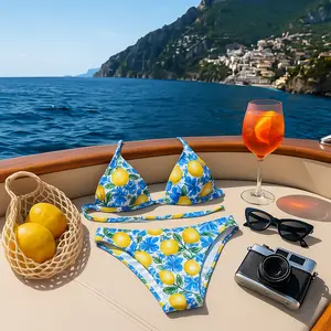Positano Lemon Bikini Set