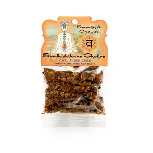 Resin Incense Sacral Chakra Svadhishtana - Sensuality and Creativity - 1.2oz bag
