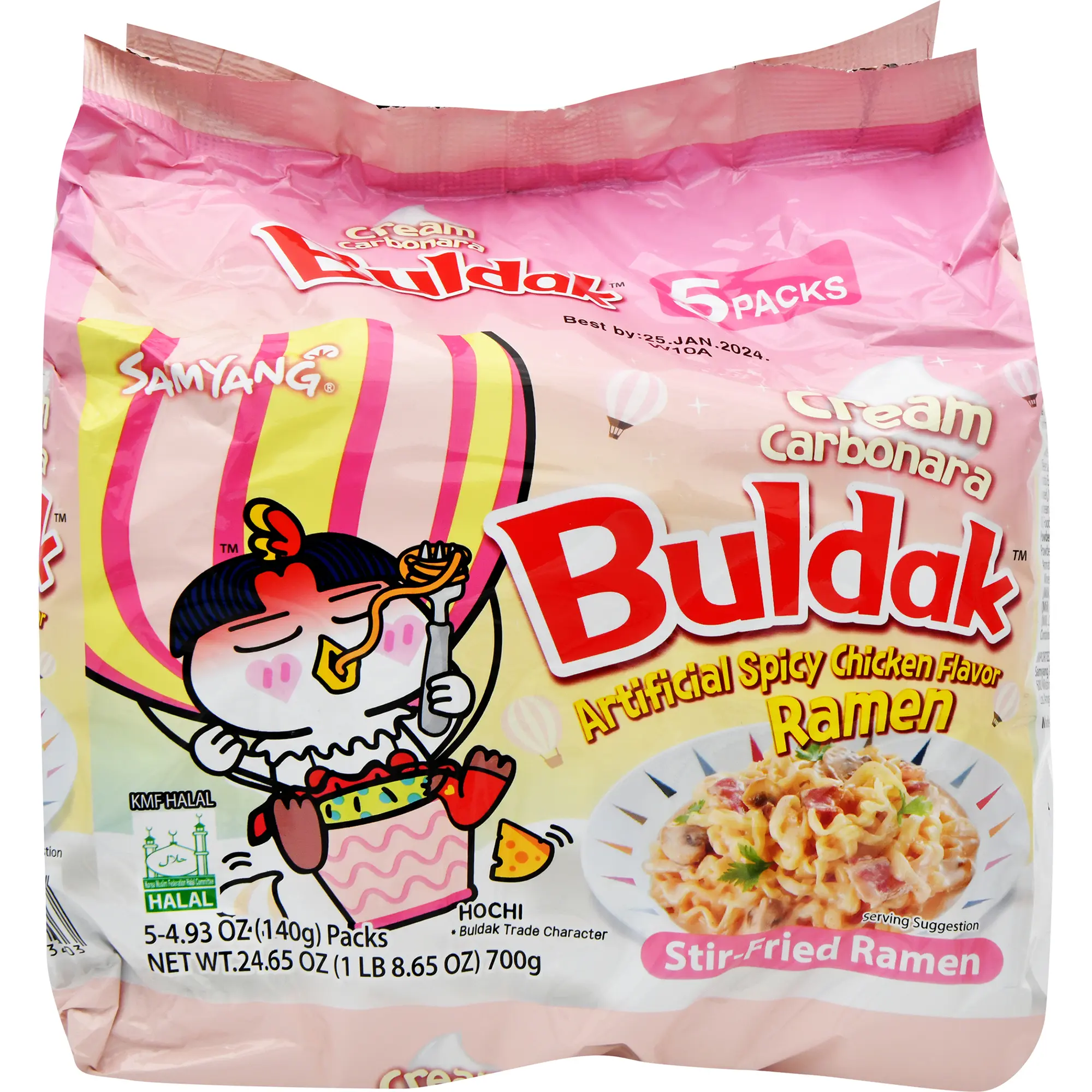 Cream Carbonara Hot Chicken Flavor