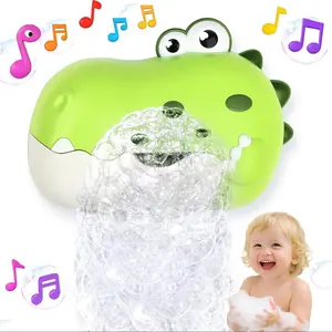 Baby Bath Toy Dinosaur Bubble Machine, Fun Water Play for Infants, Safe Non-Toxic Material, Perfect Gift for Babies & Toddlers, Bath Bubble Maker