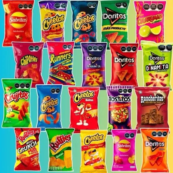 Mexican Chips Box -Variety 12 ct Snack Crispy