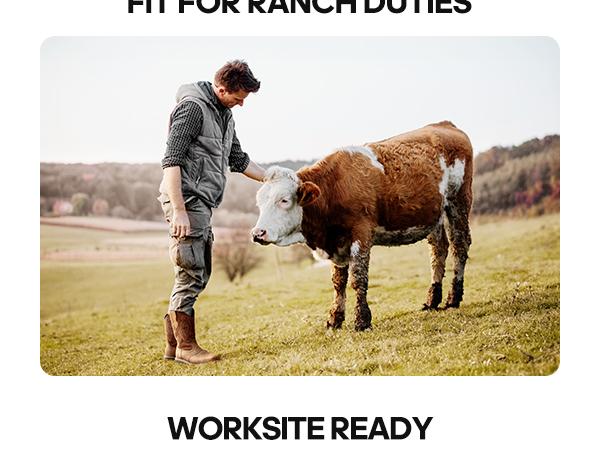 NORTIV 8 Steel Toe Cowboy Boots for Men Western Square Toe Leather Work Boots with Hazard Protection Goodyear Welt Construction Oil Slip Resistant Outsole NORTIV 8 Steel Toe Cowboy Boots for Men Western Square Toe Leather Work Boots with Hazard Protection Goodyear Welt Construction Oil Slip Resistant Outsole