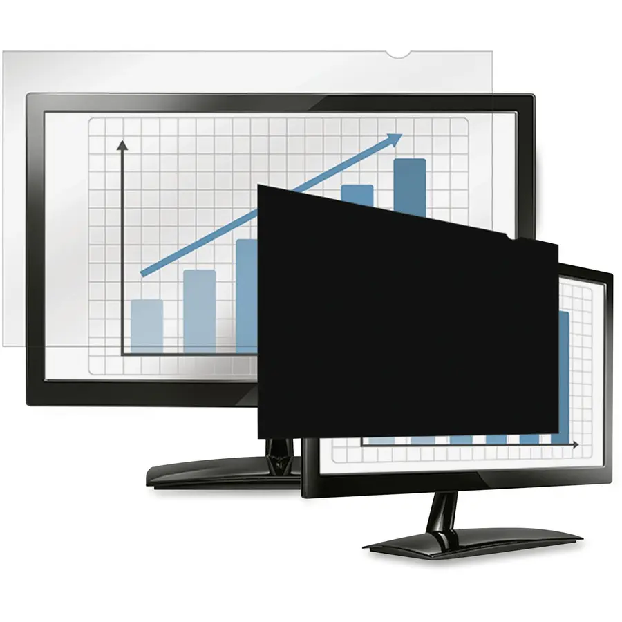 Fellowes PrivaScreen Blackout Privacy Shield, Blackout Filter for 23" Widescreen Monitors, 23" Monitors Desktop & Laptop Component Accessory