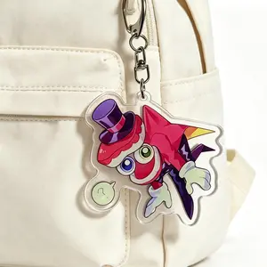 The Amazing Digital Circus Acrylic Keychain, Caine TADC Keychain - Kawaii Bag Charm for Keys, Backpack & Gifts, Collectible Fan Accessory, Aesthetic Game Merch!