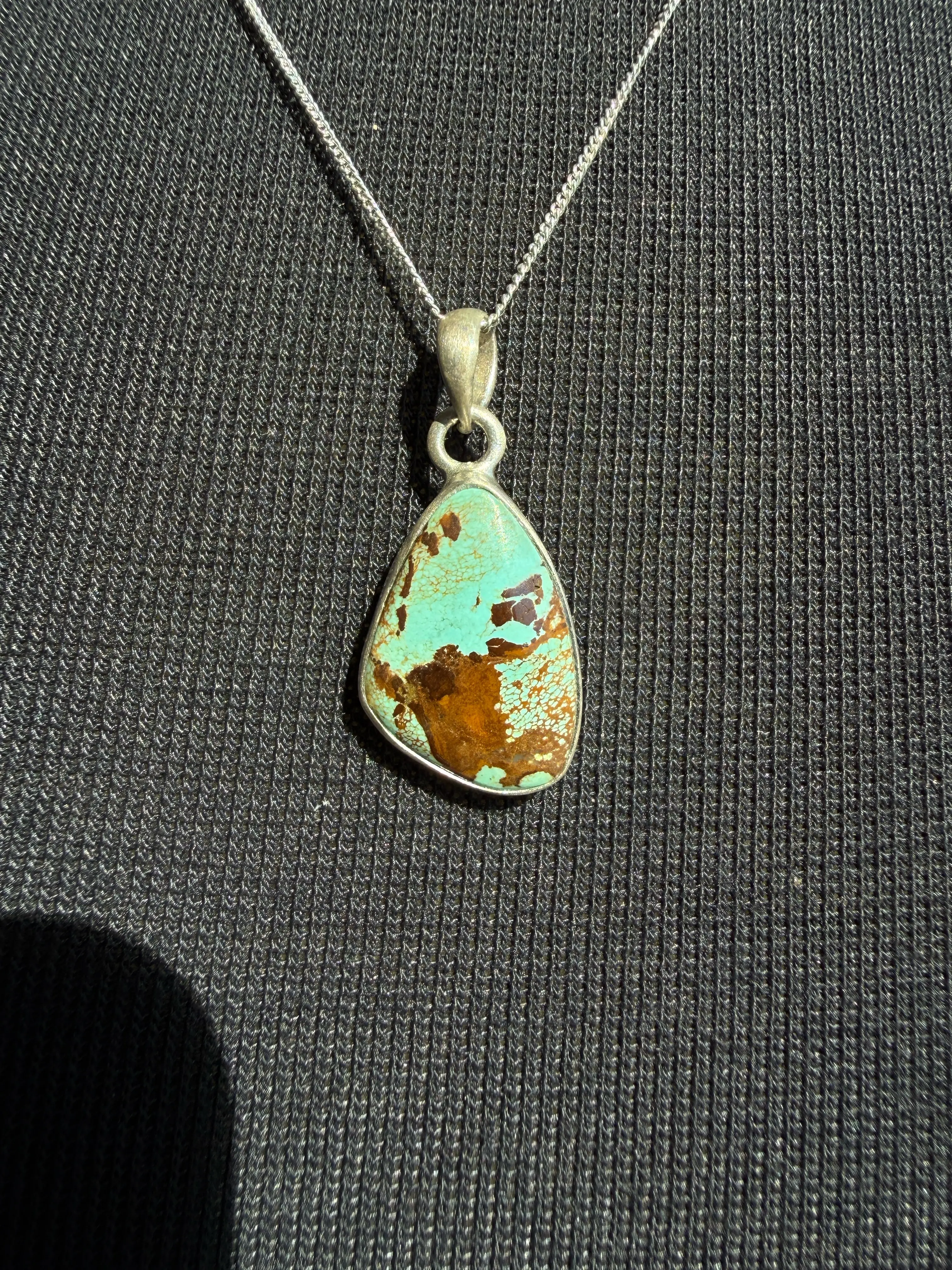 Sterling Silver Royston Ribbon necklace.