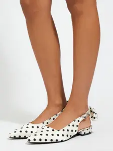 Women's Polka Dot Open-Toe Flat Sandals, Summer Casual Comfortable Shoes, Perfect for Travel and Daily Wear, Stylish and Versatile, Breathable Sandals, Footwear, Design