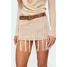 Zinia Studded Faux Leather Belt