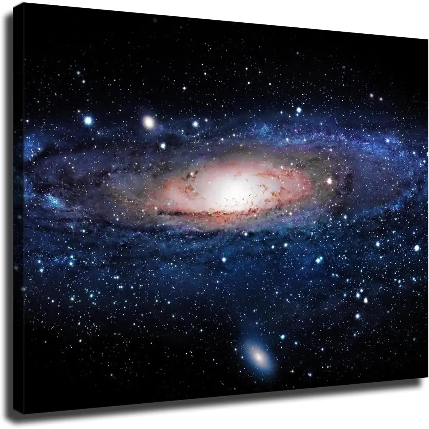 Milky Way Center Milky Way Panoramic Galaxy Poster Poster Wall Art for Living Room Bedroom Wall Art Printins Wall Decor (12x18inch-Framed)