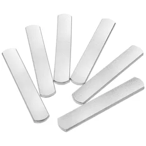 6Pcs Steel Weighted Plates For Vest Fitness Accessories Strength Training Equipment WeightBearing Exercise Body Building Gear