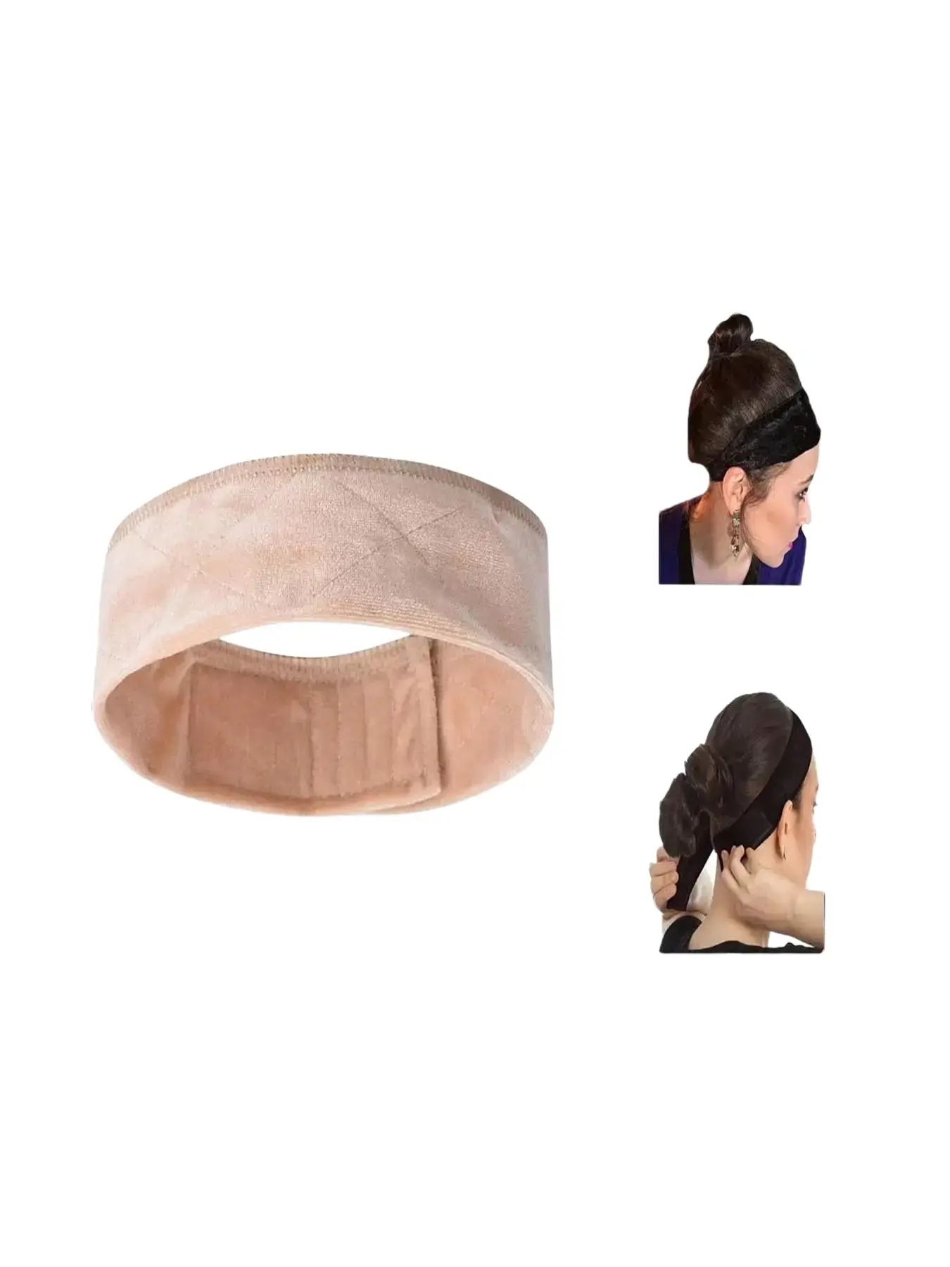 Adjustable Wig Grip Band,Secure Wig Holder Headband, Comfort Soft Wig Fixing Strap, Extra Hold Wig Accessory for Women, Prevent Wig Slipping Daily Wear Headband