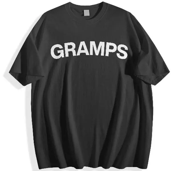 [100% Cotton]Mens Funny T Shirts Gramps Sarcastic Grandpa Tee For Men Mens Funny T Shirts Cool Vintage Fashion T-Shirt Gift Classic Menswear Funny Grandpa Short Sleeve Novelty Tees for Guys Black -