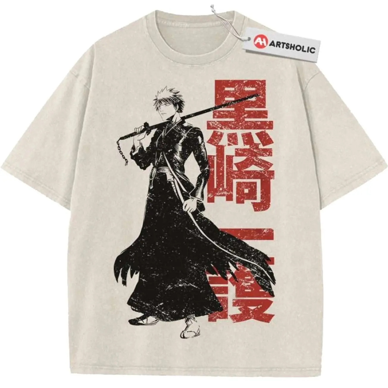 Ichigo Kurosaki Shirt, Bleachh Shirt, Anime Shirt, Vintage T-Shirt