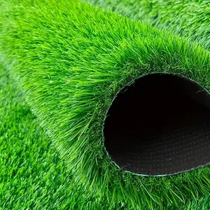 1 Roll Artificial Grass Carpet - Realistic Green Plastic Lawn Mat for Indoor & Outdoor Use, Non-Slip & Oil-Proof Floor Mat for Balcony, Wedding Decor, and Roof Laying, Wedding Decoration |   Decorative Turf |   Polypropylene Carpet, Indoor Outdoor Carpet