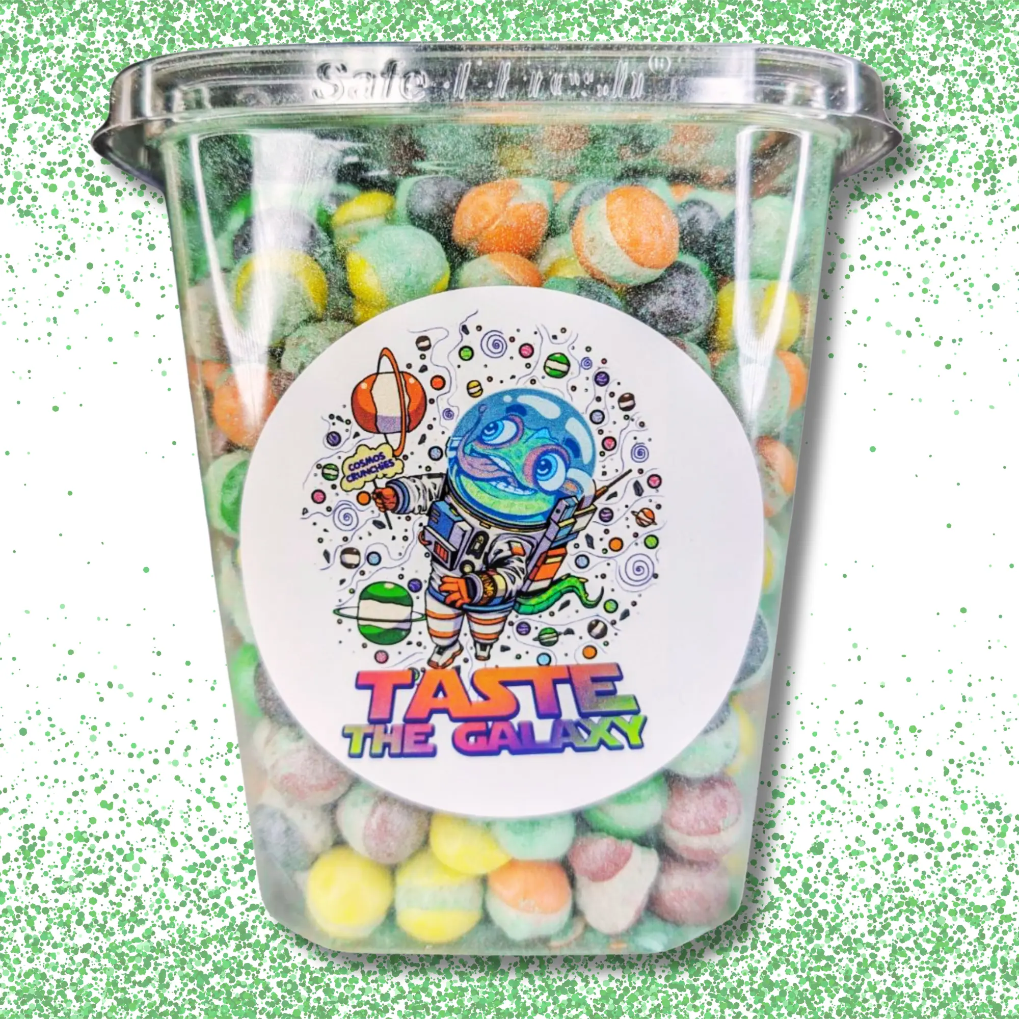 Green Edible Glitter