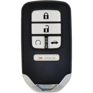 Replacement Keyless Entry Remote Control Fob Shell fit for Honda Accord Civic CR-V CRV Pilot Passport Insight EX EX-L Touring.Part Number:HYQ12BDM(5 Buttons) (Key Shell)