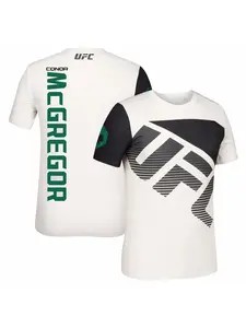 The latest best-selling UFC combat boxing breathable fashionable and quick-drying men's sports short-sleeved T-shirt in 2026