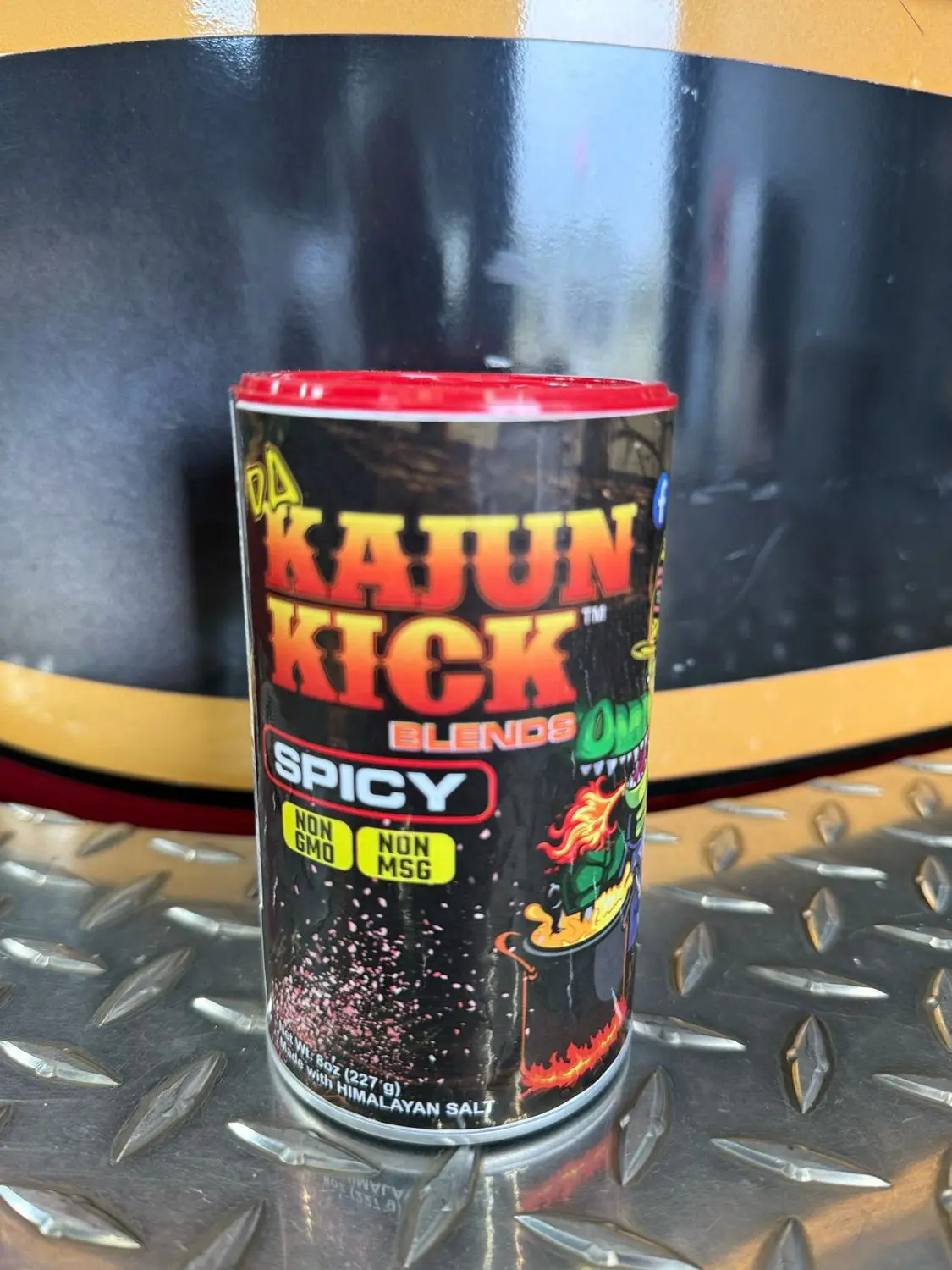Kajun Kick spicy 8oz Kajun Kick spicy 8oz