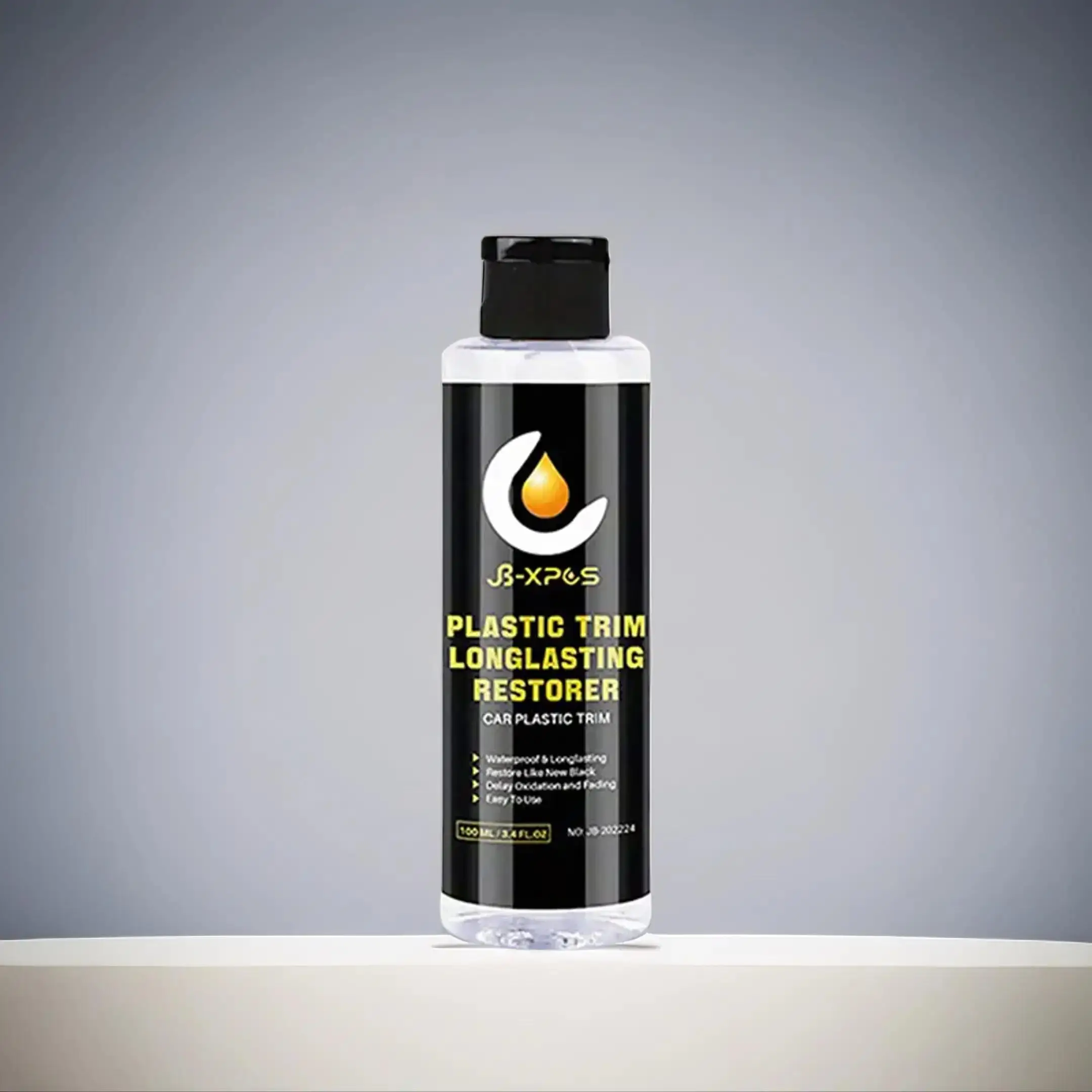 100ML Automotive Plastic Trim Restorer for Summer, 1 Count Interior Detailer Car Leather Renovator, Car Accessories, Professional Car Detailing Care P