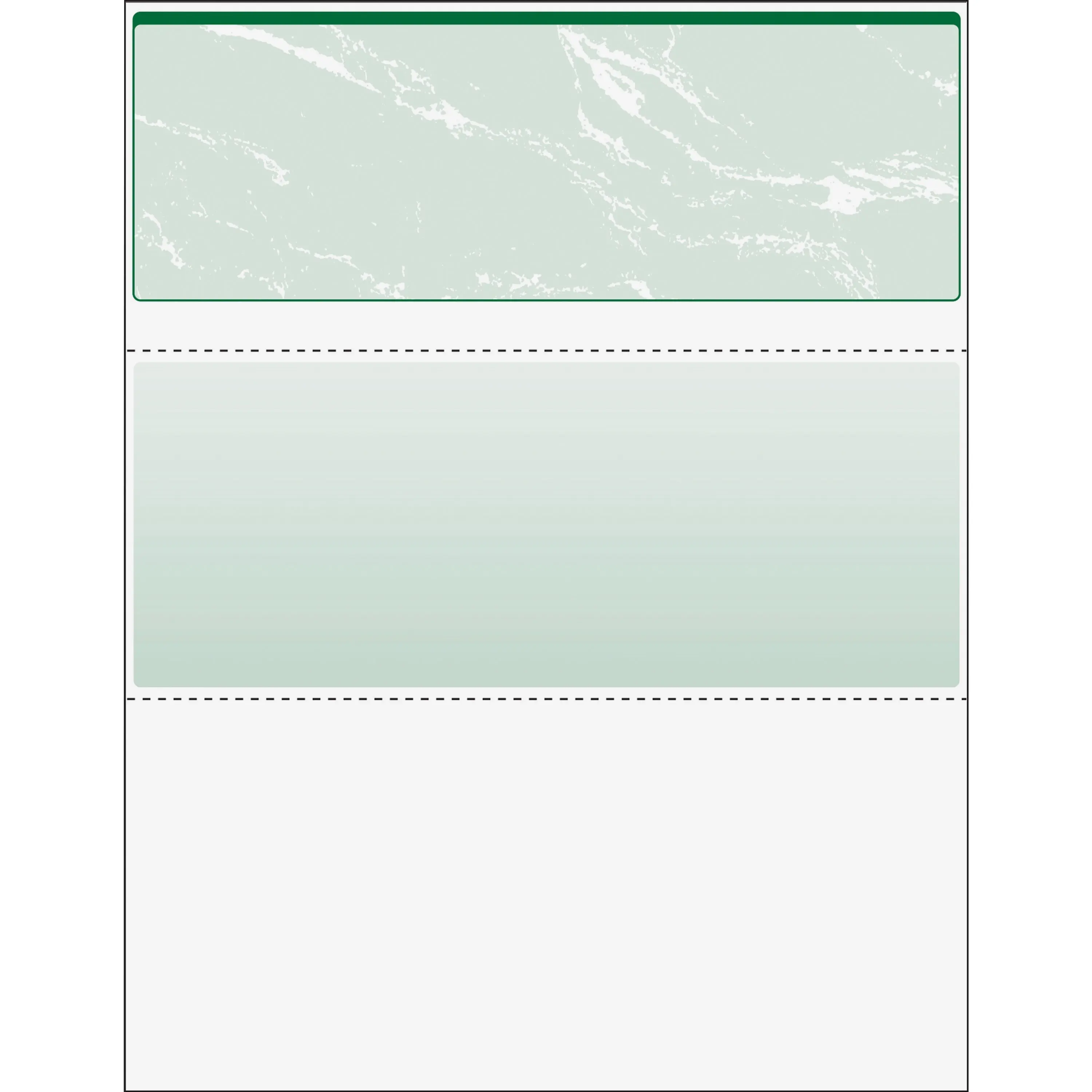 212 MAIN Docugard PRB04502 Security Business Checks - 5RM-CT, Marble Top, Green, Office Stationery Supplies