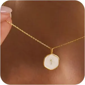 Versatile Enamel Cross Necklace - The Ultimate Accessory for Every Occasion