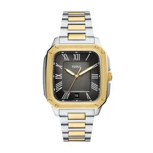 Fossil Men's Crosby Three-Hand Date Two-Tone Stainless Steel Watch