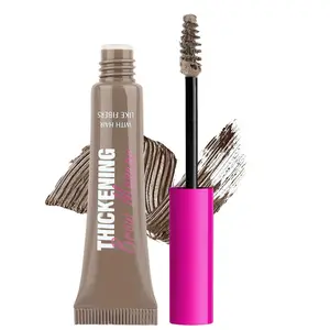 Tinted Thickening Brow Mascara,Tinted Eyebrow Gel, Waterproof, Transfer-proof, Brush to Fill in Eyebrows and Cover Gray Hairs - Cruelty Free (1pc 01 Taupe)