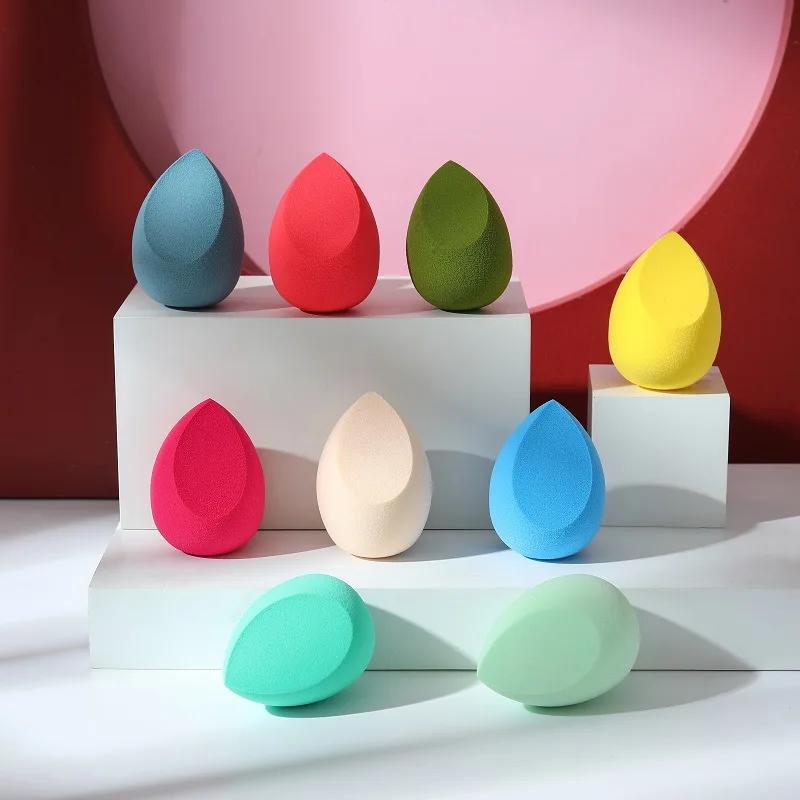 MYLOCKME 1pcs Random color Make Up Accessories Makeup Blender Cosmetic Puff Makeup Sponge Cushion Foundation Powder Sponge Beauty Tool Women(Not For Selling)