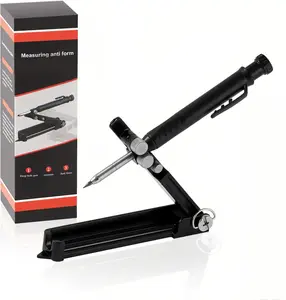 Multi-function Scribing Tool,Aluminum Alloy Construction Pencil with Deep Hole Pencil,Precision Woodworking Measuring & Marking Tool for DIY,Carpentry,Cabinets