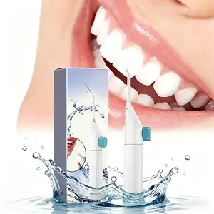 Portable Manual Dental Irrigator, 2-in-1 Dental Irrigator, Household Oral Cleaning And Cleaning Device, No Need To Charge Water Flossers, Suitable For Family Travel And Daily Dental Care, Men's And Women's Gifts