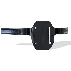 Snowmobile Full Face Helmet Chin Camera Adhesive Mount - Durable, Aerodynamic, 13x1cm Adhesive, Universal Fit for Shoei, Ruroc, HJC Helmets & More