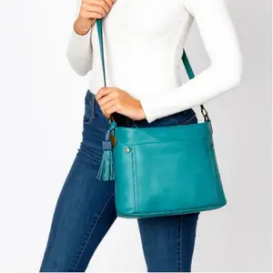 Ampere Creations Christina Classic Vegan Leather Mommy Crossbody Bag