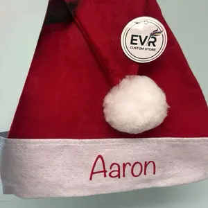 Custom Name Santa Claus Hat - Your Unique Touch!