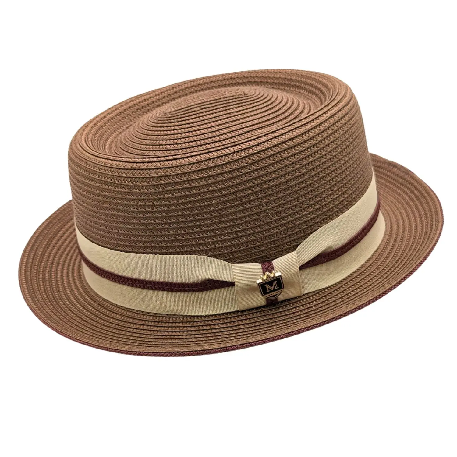 Cappuccino Pork Pie Hat by Montique