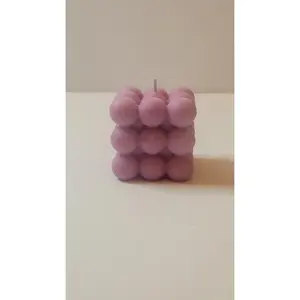 Lavender Calm Scented Bubble Candle