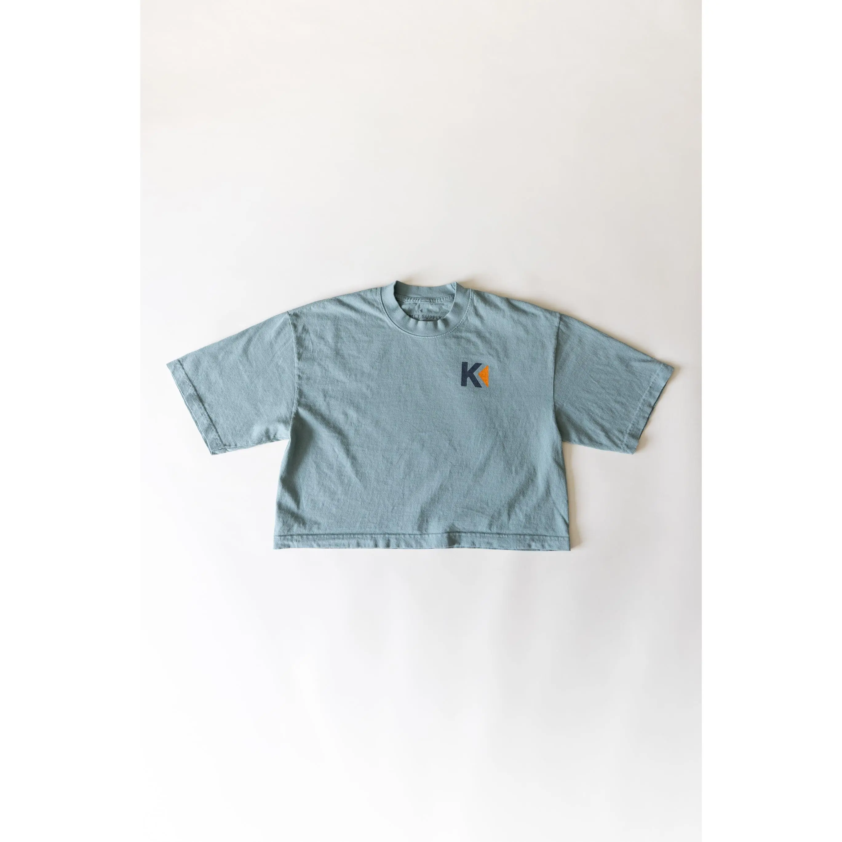 Pacific Coast Teal Crop Top