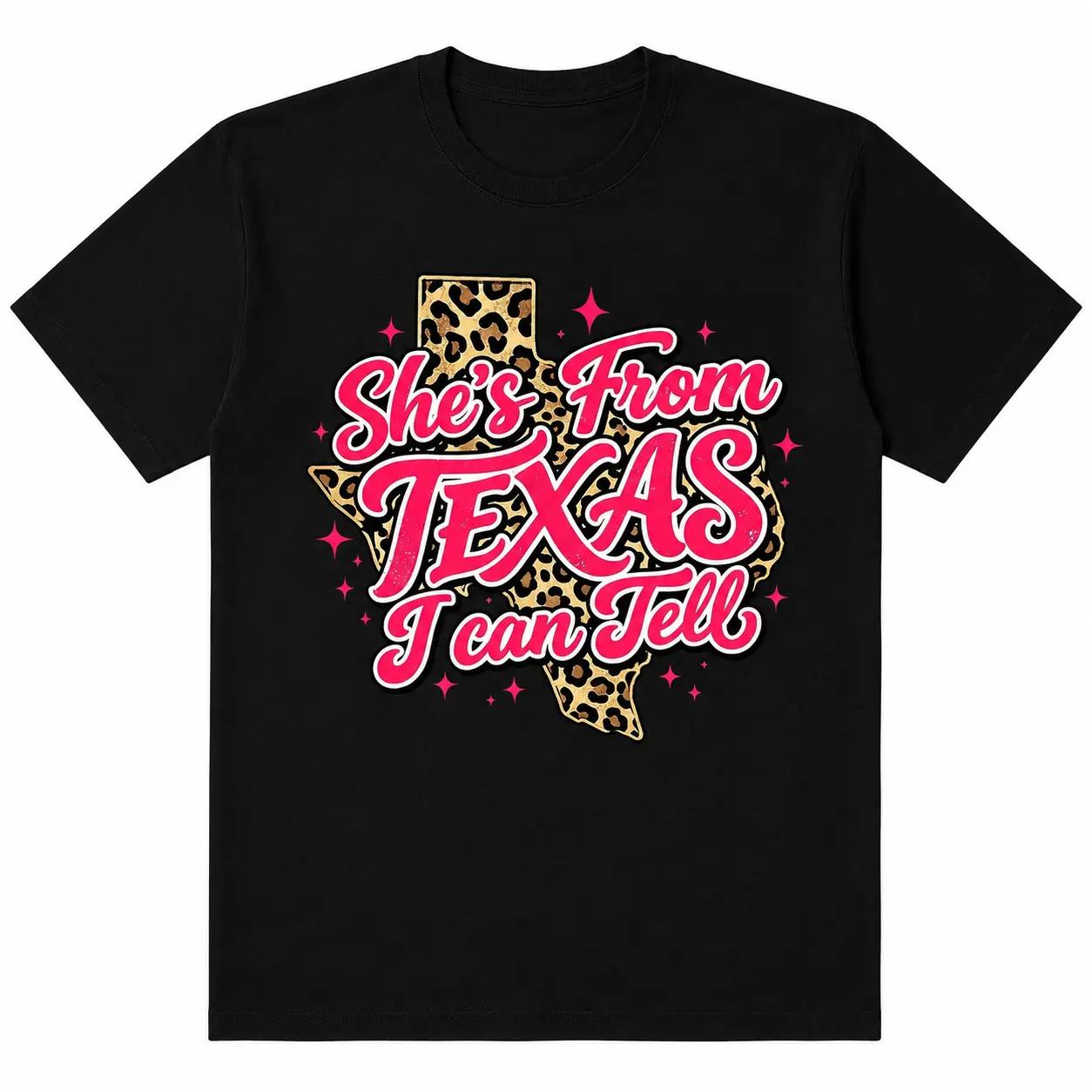 She's From Texas I Can Tell Retro Texas T-Shirt