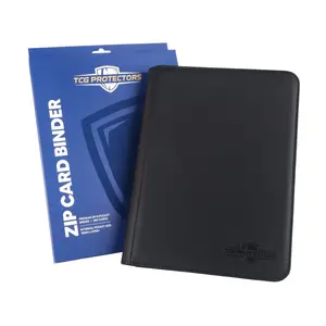 Premium 9-Pocket Zipper Binder