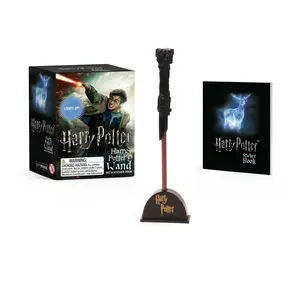 Harry Potter Wizard's Wand with Sticker Book by RP Minis [Novelty Gift]