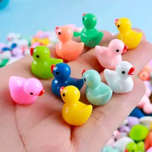 32 Piece Mini Duck Sculpture Set, Decorative Sculptures, DIY Resin Home Decor, Perfect Birthday Gift for Girls, Affordable Party Gift, Fairy Tale Accessories